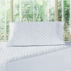 Par de Fronhas Matelada 70cm x 50cm Envio Imediato, Branca Palha