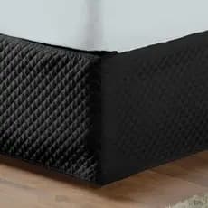 Saia Box Matelada P/ Cama Solteiro, Casal e Queen Com Elástico