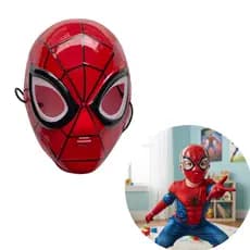 Máscara Infantil Homem Aranha Vingadores Heróis Fantasia