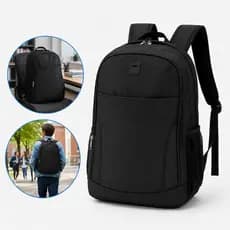 Mochila Grande Masculina  Reforçada Faculdade Trabalho De Costas