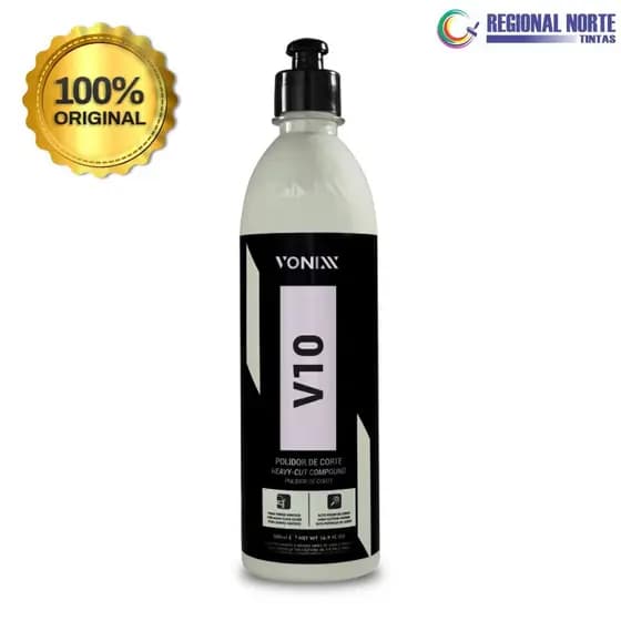 V10 Composto Polidor de Corte Verniz Asiático Vonixx 500ml