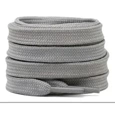 1 Par Atacador  Cadarço Achatado  Òtima Qualidade Várias Cores para Tenis Tamanho Adulto 1,20 cm 8 mm Envio Imediato