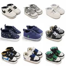 Mokasin Sapatos De Caminhada Confortáveis Para Meninos , Primavera E Outono Bebê Recém-Nascido Sola Macia , Casuais Form