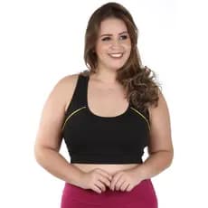 Top Feminino Fitness Academia Plus Size