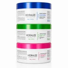 Kit Cronograma Capilar Hidralize Hidratação Nutrição Reconstrução