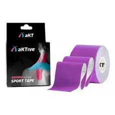 Kinesio Tape Aktive 5m Fita Esportiva Muscular Roxa