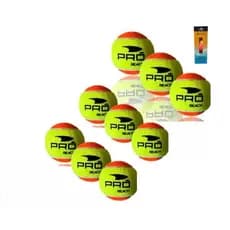 Kit 9 Bolas Beach Tennis Pro Areia Praia Quadra Treino