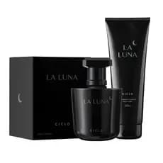 Kit La Luna Ciclo Colônia Caixa + La Luna Hidratante Loção Creme Corporal