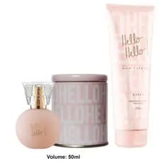 Hello Hello By Nah Cardoso Ciclo Kit: Deo Colônia Lata 50ml + Hidratante