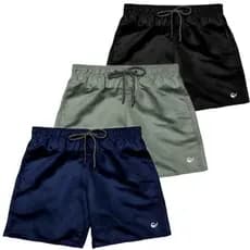 Bermuda Masculina Tactel short masculino para homens reforçado HS
