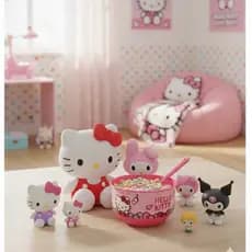 Tigela Bowl Personalizado Sonic e Hello Kitty 550ml Potte