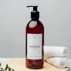 Frasco Âmbar De Plástico 500ml Cilíndrico Organizador De Banheiro E Decoração Luxo