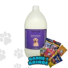 Shampoo Azul Pelos Claros Neutro Suave 5l Granado Profissional Banho Pet Tosa