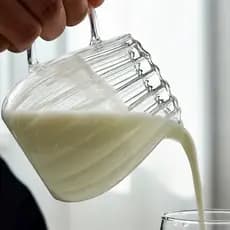 Jarra de Vidro Leiteirinha Borossilicato Canelado Liso Farmhouse Decoração Premium
