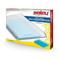 Caixa para Correspondência Plástico Simples Cristal Waleu