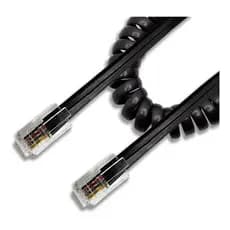 Ext (2 mts) espiral Jack - PT Intelbras
