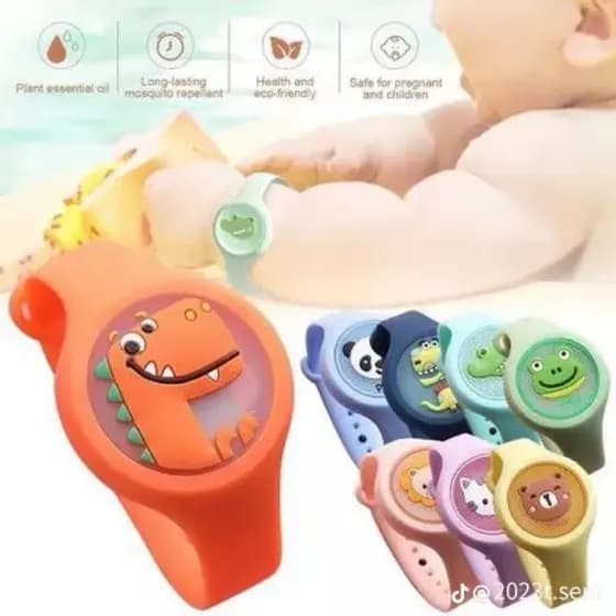 Pulseira repelente de Mosquitos Infantil