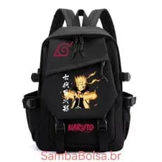 Mochila Escolar De Grande Capacidade Naruto Itachi Kakashi/Large Capacity School Backpack Naruto Itachi Kakashi