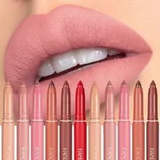 12 Caneta Batom Mate Nude Pink Matte Brilho Labial Sólido À Prova D'água Lápis De Longa Duração Maquiagem Dos Lábios