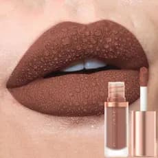 Veludo Fosco Esmalte Labial À Prova D'água De Longa Duração Brilho Hidratante Copo Antiaderente Não Desbota Batom Maquia
