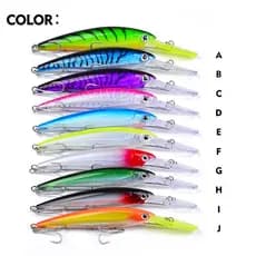 Escada de pesca marítima arroz arroz minólua iscada 17cm/32g trunca atum iscada imitação