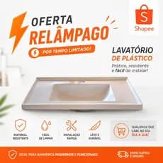 Pia De Banheiro Lavabo Cuba Pequeno em plastico resistente