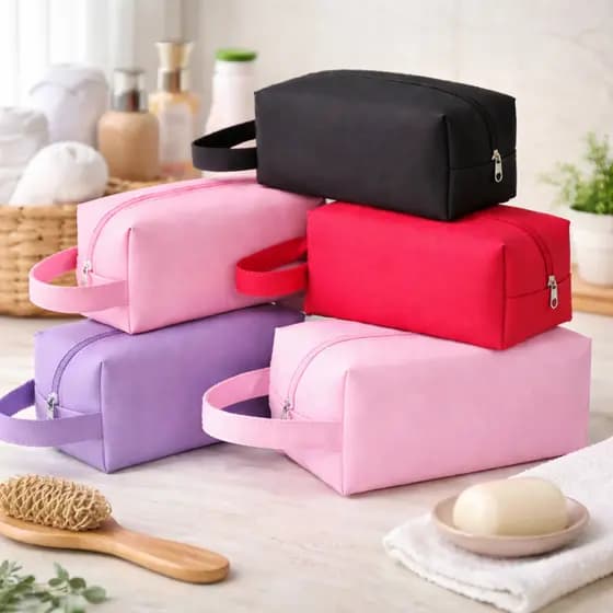 Kit Necessaire Lisa Sem Personalização Impermeável Grande Porta Maquiagem Organizador De Viagem Multiuso