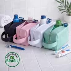Necessaire Lisa Kit de Unidades Lembrancinha Presente ou Brinde Corporativo Direto da Fabrica