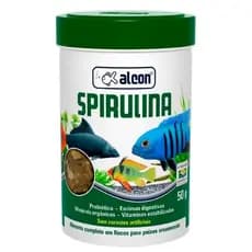 Ração Para Peixes Ornamentais Alcon Spirulina 50g