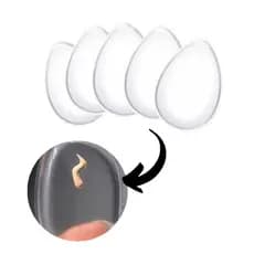 KIT 12 Esponja Facial De Silicone Para Maquiagem  Estilo Silisponge