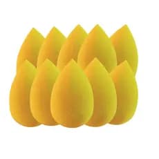 Kit Econômico com 5 Esponjas Amarelas de Base Profissional Extra Macias