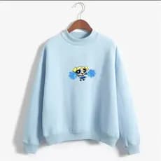 Blusa Moletom Meninas Super Poderosas Flaneladas Careca