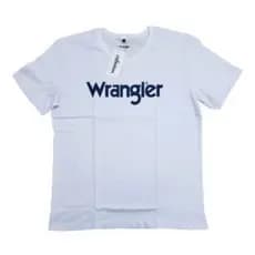 Camiseta WRANGLER Lançamento 2024 Tecido de Alta Qualidade Malha 30.1,100%Algodão, Gola Redonda