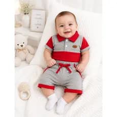 Conjunto para bebê menino mauricinho