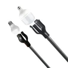 Kit Trocador de Lampada Bulbo Adaptador de Lampada Led LuZ