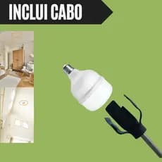 Trocador De Lampada Bulbo Adaptador De Lampada Led Luz G