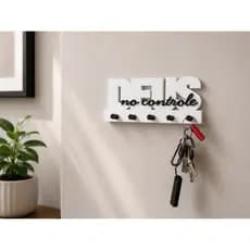 Porta Chaves Deus No Controle Organizador De Chaves Decorativo Para Parede Decoração Cristã