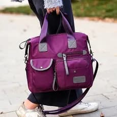 Bolsa Feminino À Prova D 'Água Oxford Tote Bag Casual Nylon Bolsa De OmbroSaco Grande Saco De Viagem Capacidade
