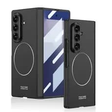 Capa 360 Dobradiça De Proteção Completa Carregamento Sem Fio Para Samsung Galaxy Z Fold 7