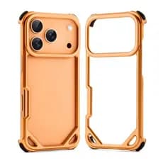 Oatsbasf Metal Airbag Capa protetora MagSafe Com Amortecimento, Resistente a Impactos  Para 17 Pro Max e 17 Pro