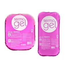 Bolsas termogel Crystal Rosa Quadrada e Retangular  Para Cólicas E Dores Abdominais - Termogel