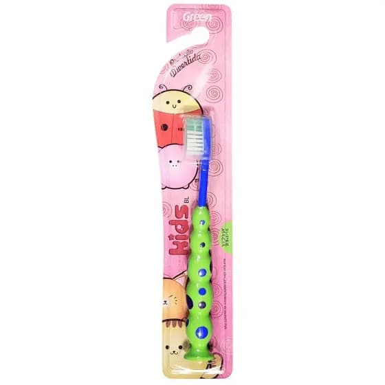 Escova De Dente infantil Bl macia - Green