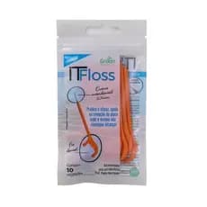 ESCOVA INTERDENTAL FIO PICK ITFLOSS C/10 - GREEN