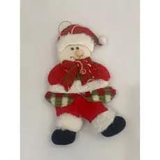 Boneco de neve em feltro