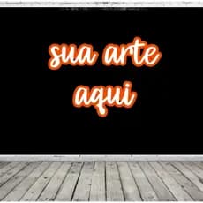 Papel de Parede 3D Adesivo Personalizado Com Sua Foto, Logo ou Arte Sob Medida para Carros, Trailers  Lojas e Empresas