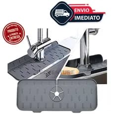 Tapete Protetor de Silicone para Pia – Proteção Contra Respingo e Sujeira