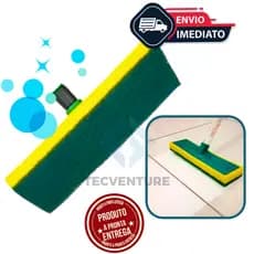 Esponja Multiuso Lava Azulejo Lava Piso Limpa Teto Esfregão Limpeza Pesada Esponja Para Rodo
