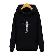 Moletom Flanelado Blusa de Frio Estampado Leão Judá Unissex Do P ao GG Algodão