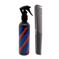 Borrifador Barbeiro Névoa Profissional 280ml + Pente Carbono top