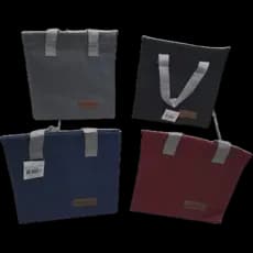 Bolsa Sacola Térmica Com Alça e Fecho De Velcro De Mão Lancheira Marmiteira